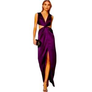 One 33 Social Badgley Mishka Cut Out Dress Gown Size 8